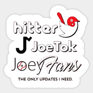 joey votto quote Sticker